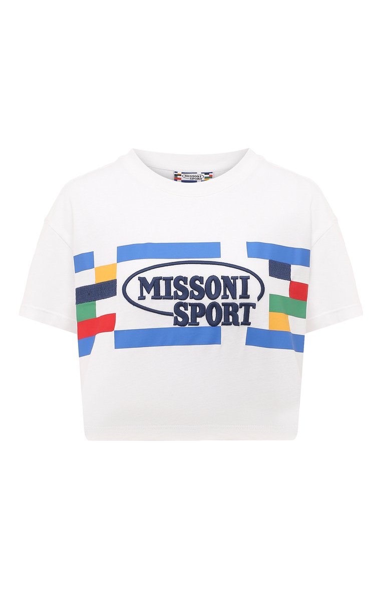 Хлопковая футболка MISSONI, арт. DC23SL01-BJ00EB, фото 1