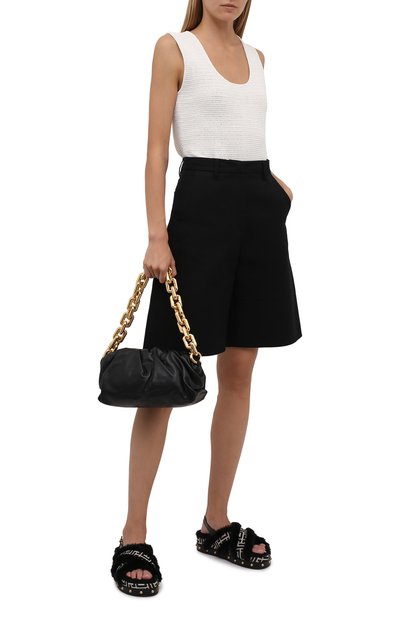 Текстильные сандалии BALMAIN, арт. WN1UH672/TJMF, фото 2