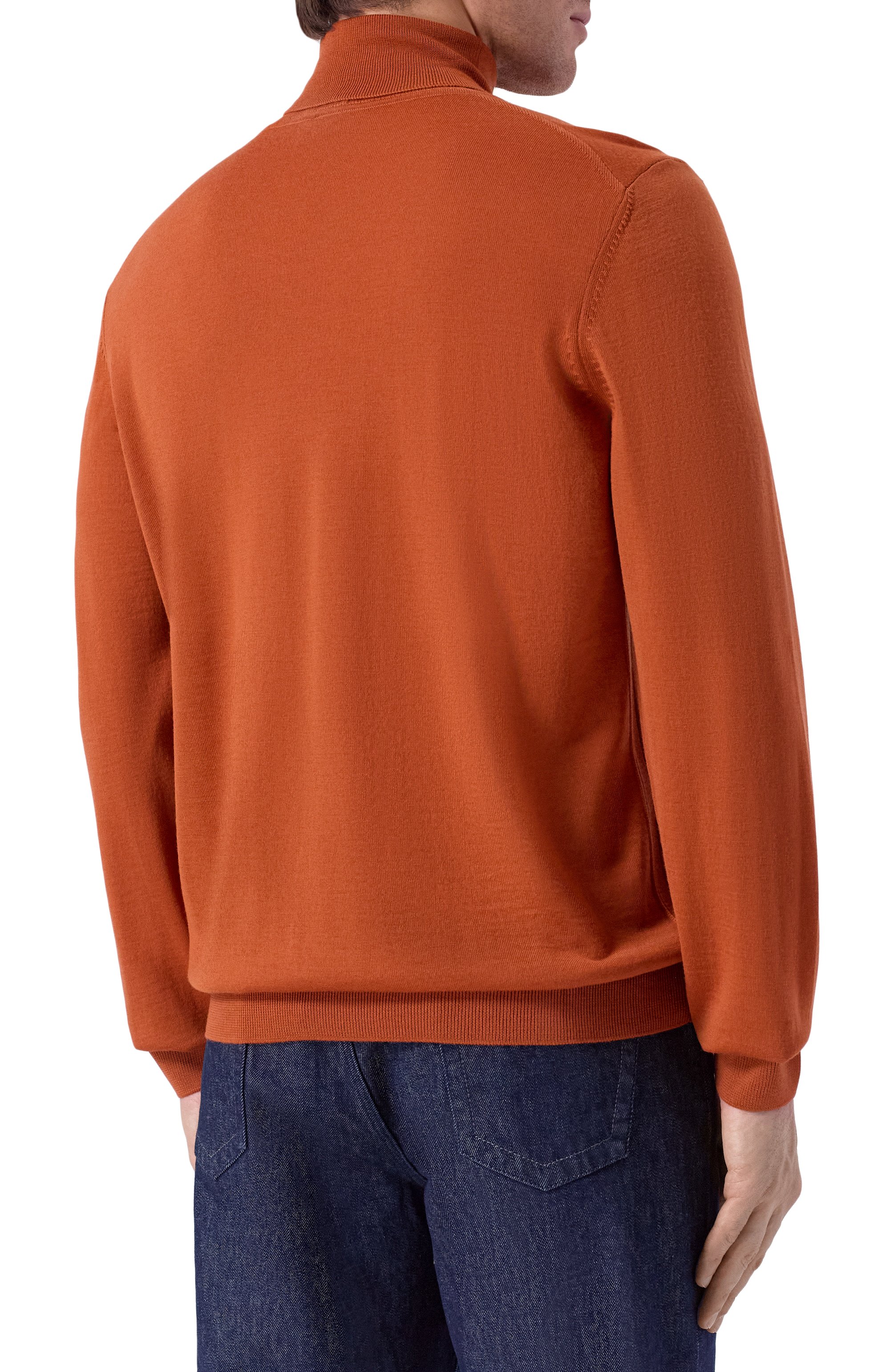 Шерстяная водолазка BOSS, арт. 50468262, фото 4