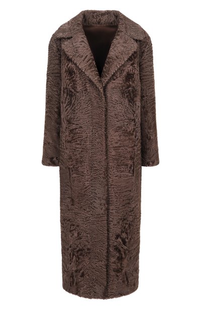 Женская шуба из свакары MVST, арт. M021/SWAKARA FONDU