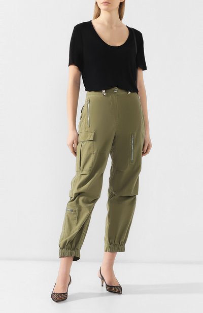 Хлопковые джоггеры ALEXANDER WANG, арт. 1W194115B8, фото 2