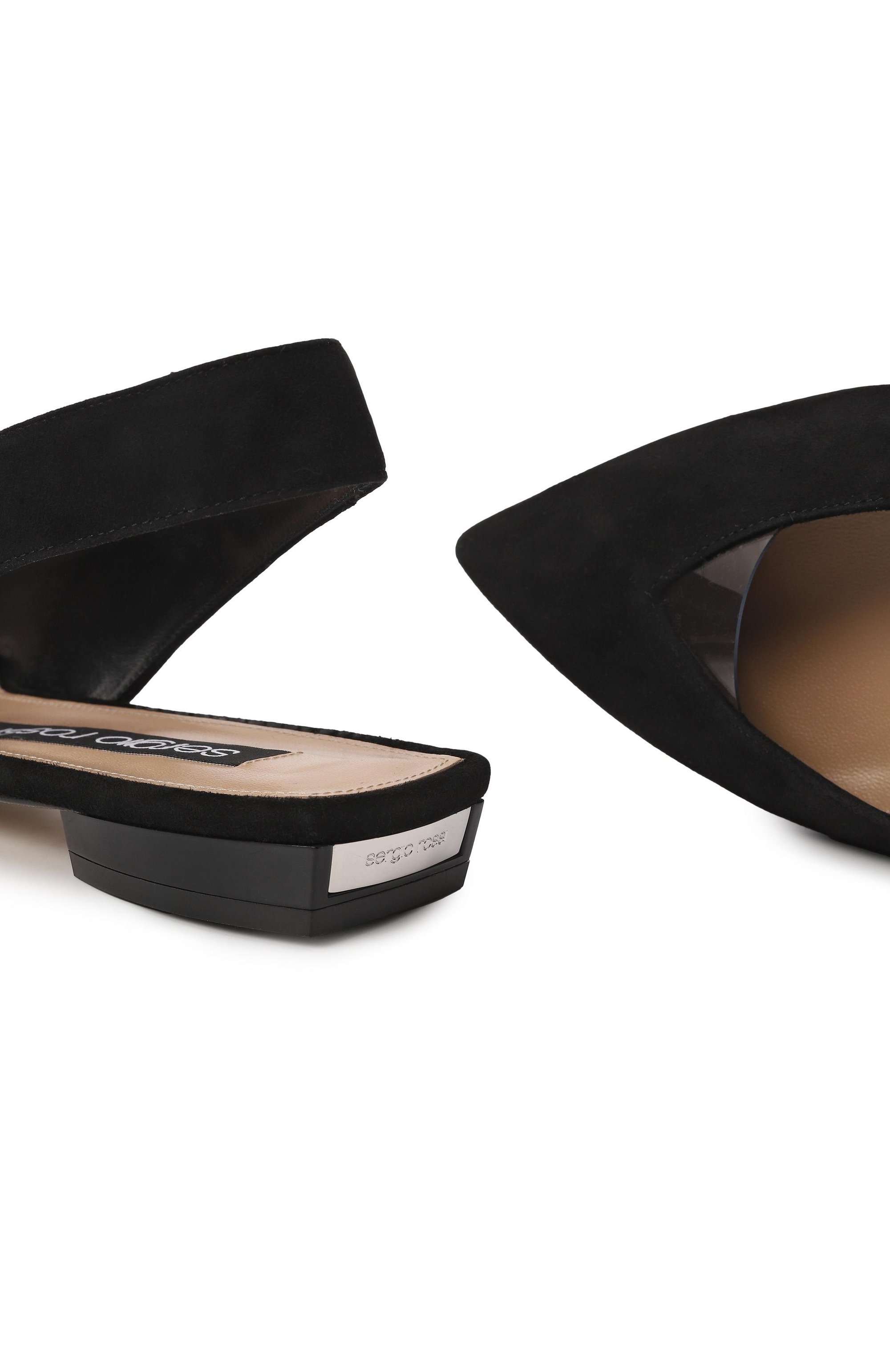 Замшевые балетки sr milano SERGIO ROSSI, арт. A83460-MFN198, фото 7