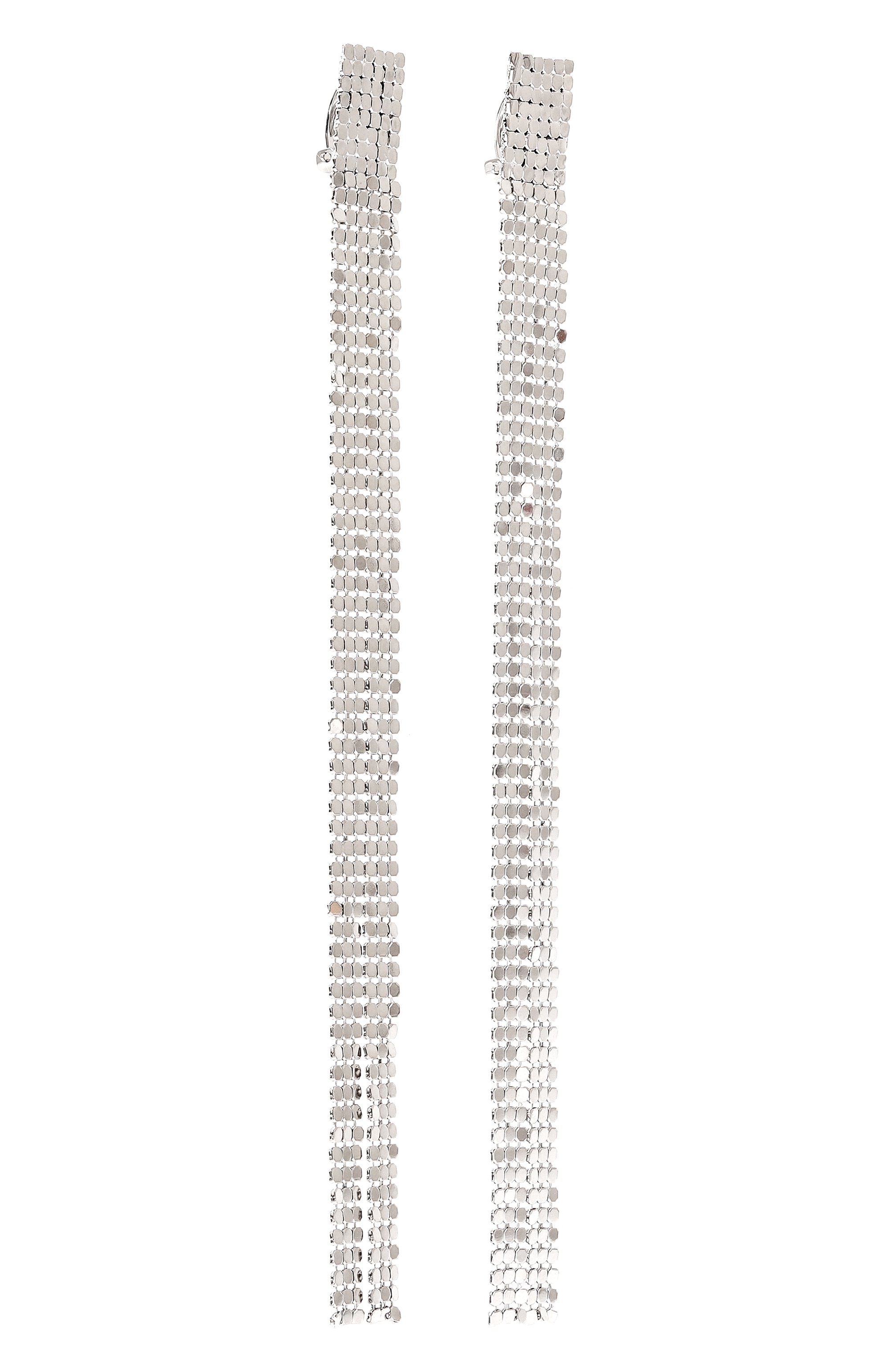 Клипсы JIL SANDER серебряного цвета по цене 94600 руб., арт. J12VG0227 P6959, фото 3 Клипсы JIL SANDER, арт. J12VG0227 P6959, фото 3