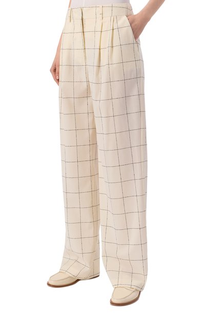 Шерстяные брюки ERIKA CAVALLINI, арт. P6SM04, фото 3