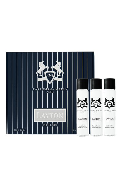 Женский дорожный набор layton (3x10ml) PARFUMS DE MARLY, арт. 3700578518187