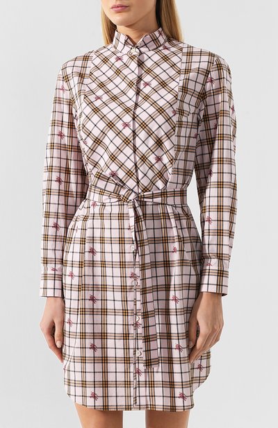 Хлопковое платье BURBERRY, арт. 8008140, фото 3