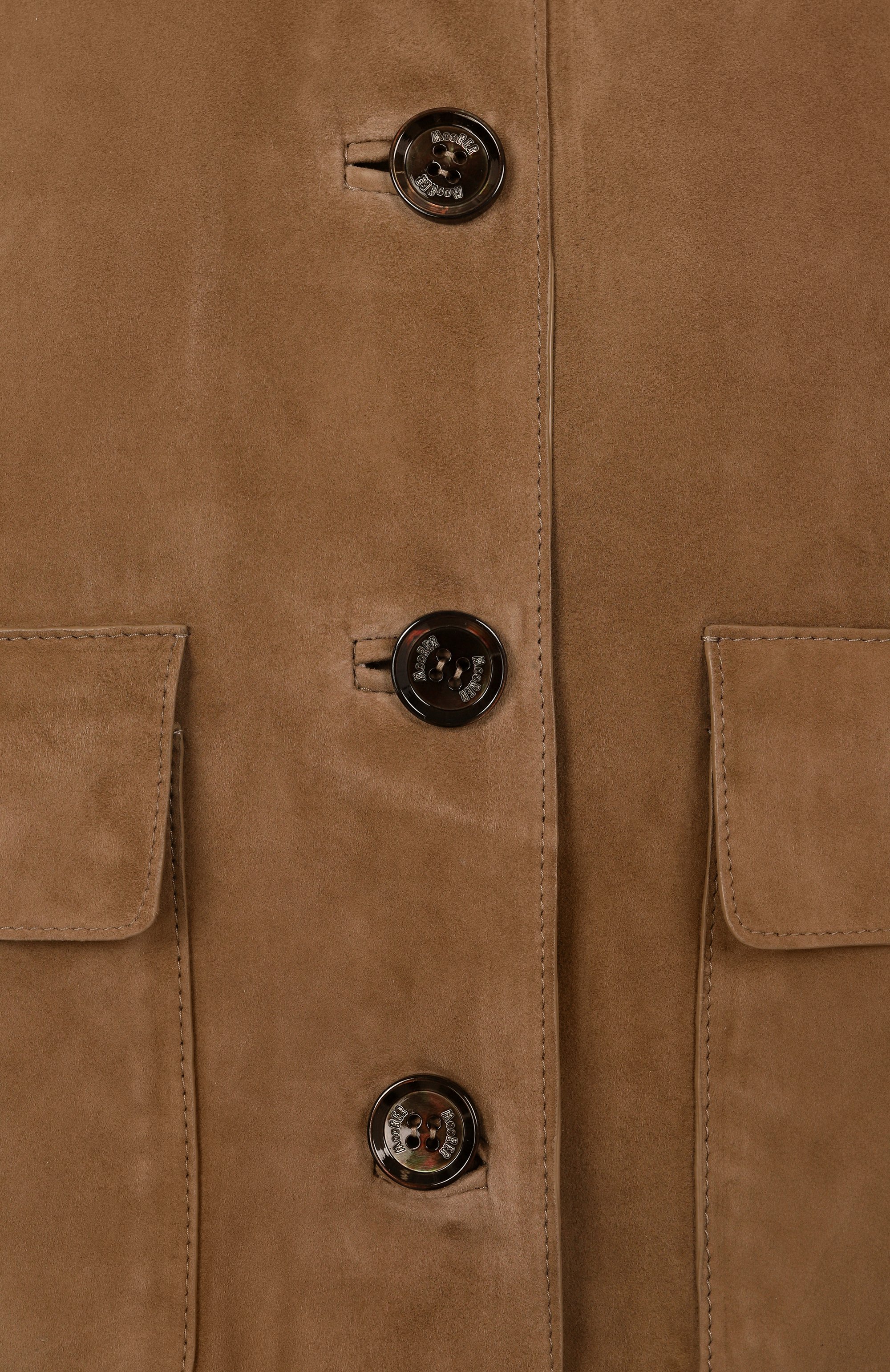 Замшевый бомбер MOORER, арт. NATIZZA-UR, фото 6