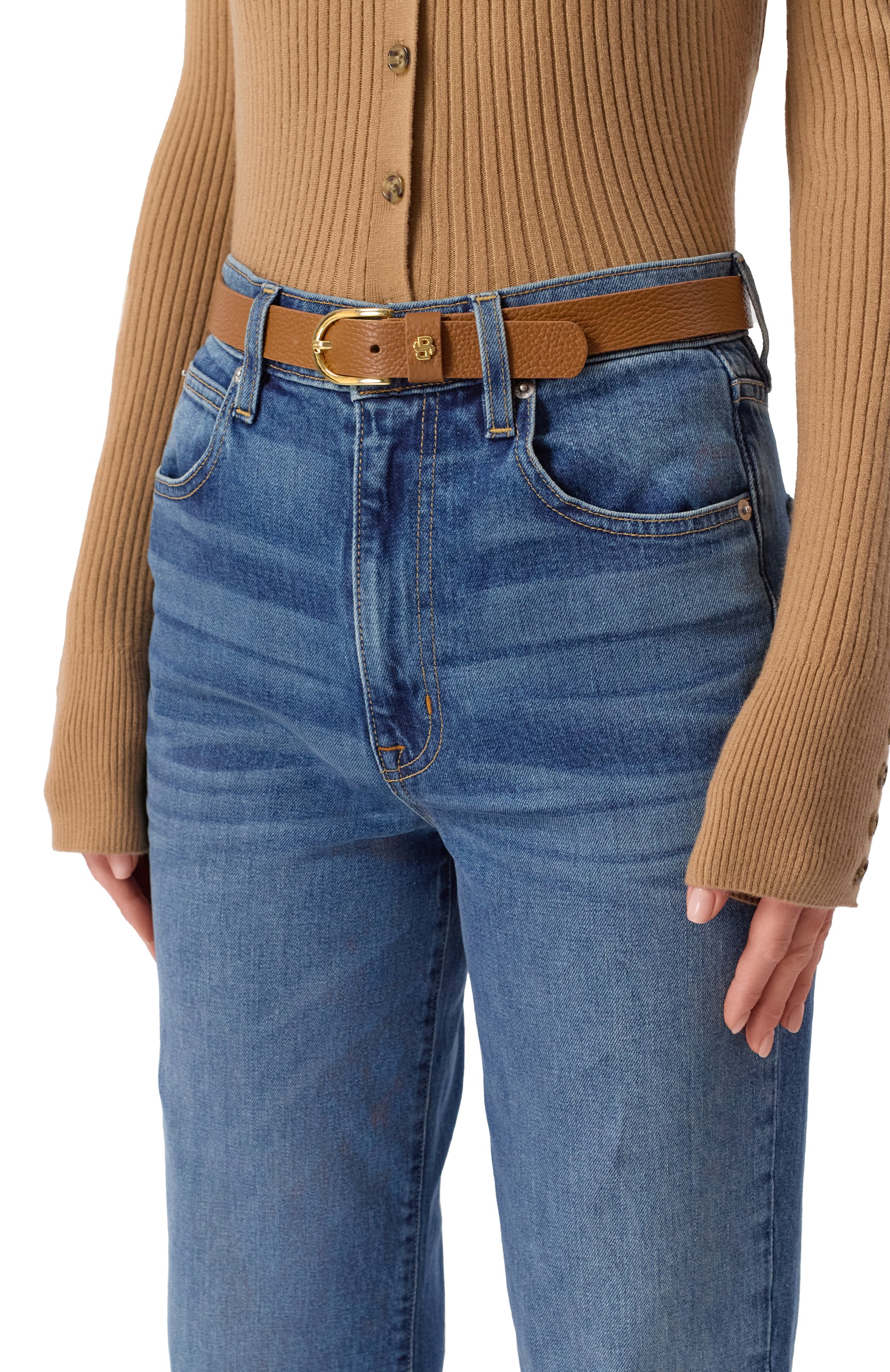 Кожаный ремень scarlet BOSS, арт. 50529595, фото 2