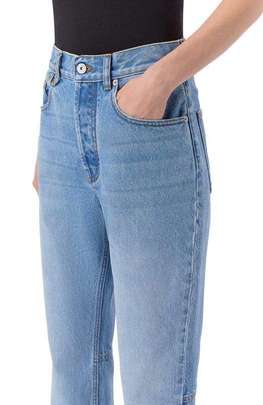 Джинсы Jacquemus 25HPAW00028AD0/0038 Голубой  25HPAW00028AD0/0038 Фото 5