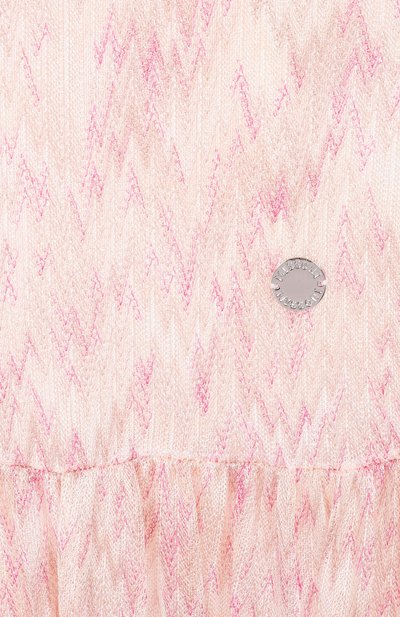 Платье из вискозы MISSONI розового цвета по цене 42450 руб., арт. MY1A31/Q0113_001, фото 3 Платье из вискозы MISSONI, арт. MY1A31/Q0113_001, фото 3
