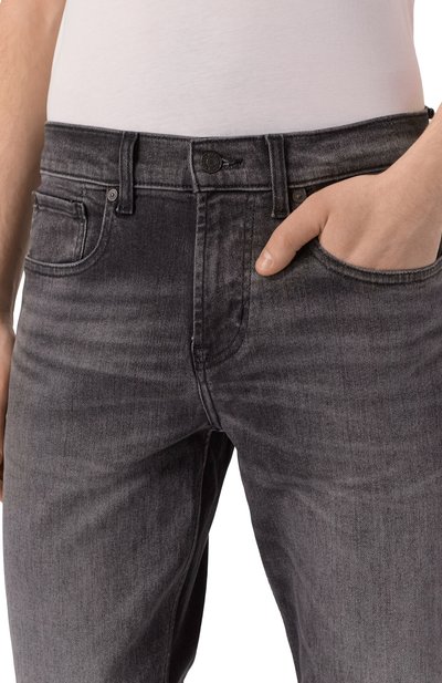 Джинсы slimmy tapered 7 FOR ALL MANKIND, арт. JSMXC880DB, фото 5