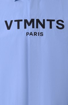 Хлопковая рубашка VTMNTS, арт. VL20SH180N, фото 6
