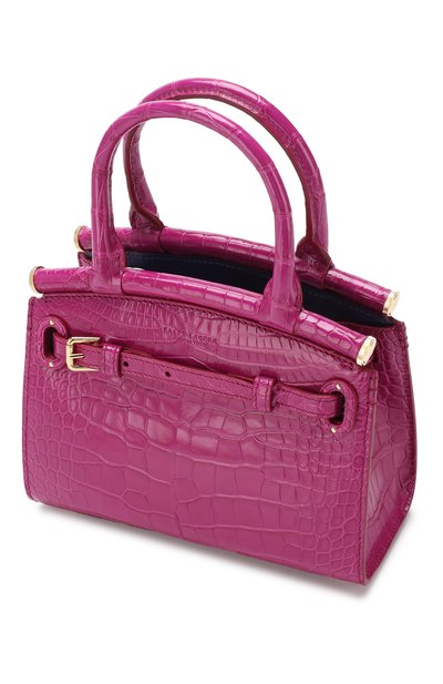 Сумка rl50 mini из кожи аллигатора RALPH LAUREN, арт. 435769101/AMIS, фото 4