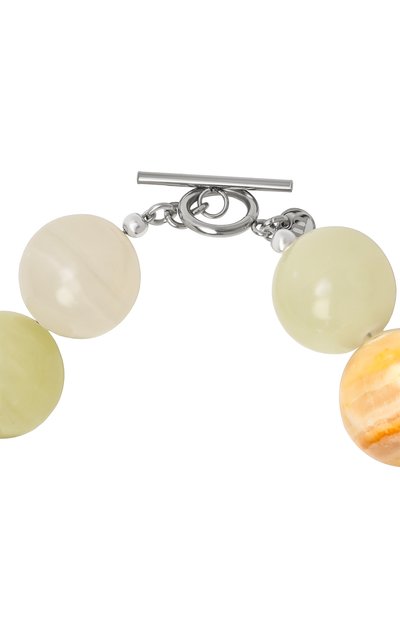 Бусы cartoon MOONKA бежевого цвета по цене 19700 руб., арт. CRT-111YL-BD00-ONX, фото 4 Бусы cartoon MOONKA, арт. CRT-111YL-BD00-ONX, фото 4