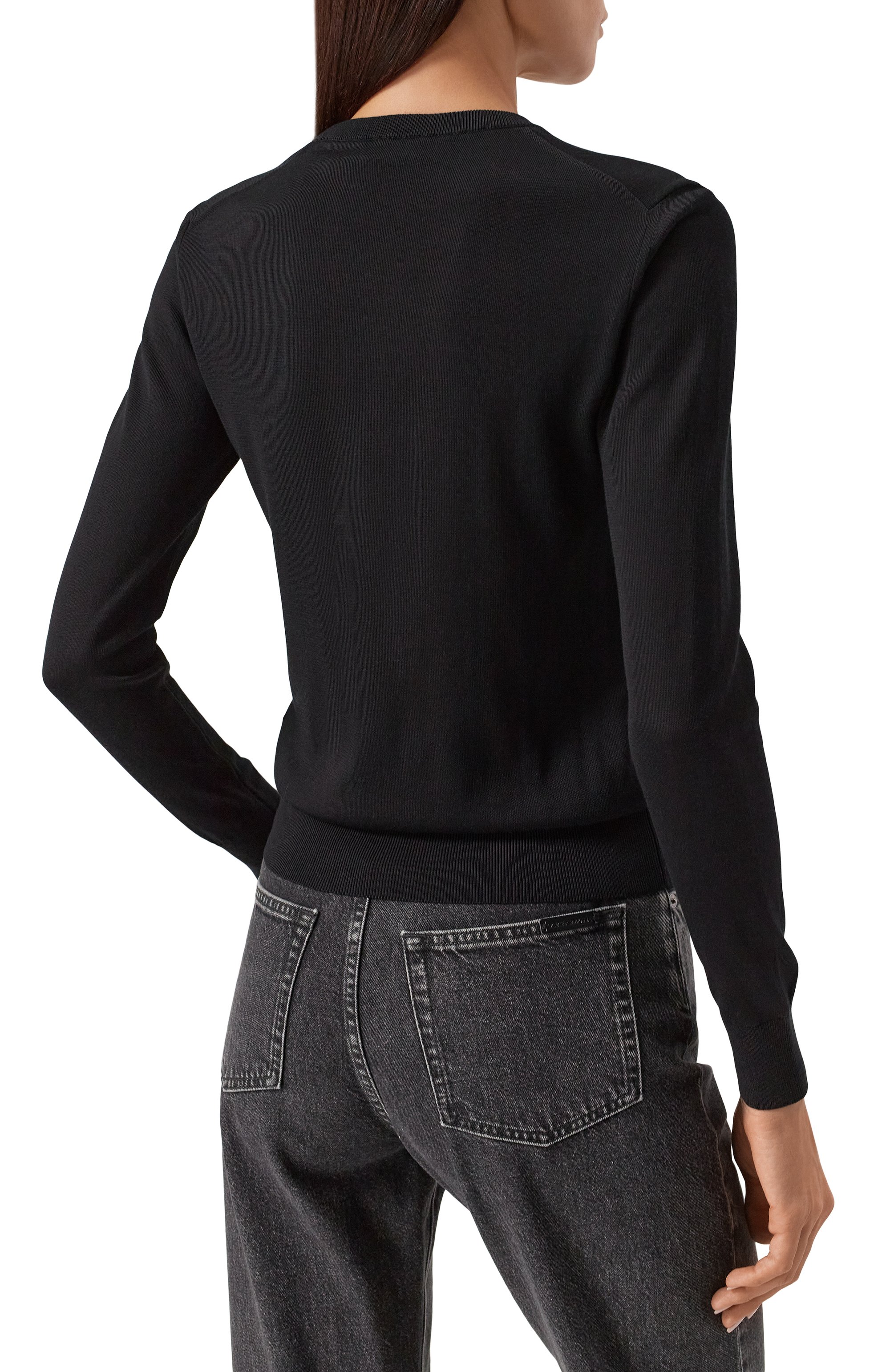 Пуловер из вискозы и хлопка DOLCE & GABBANA, арт. FXM26T/JFMEB, фото 4