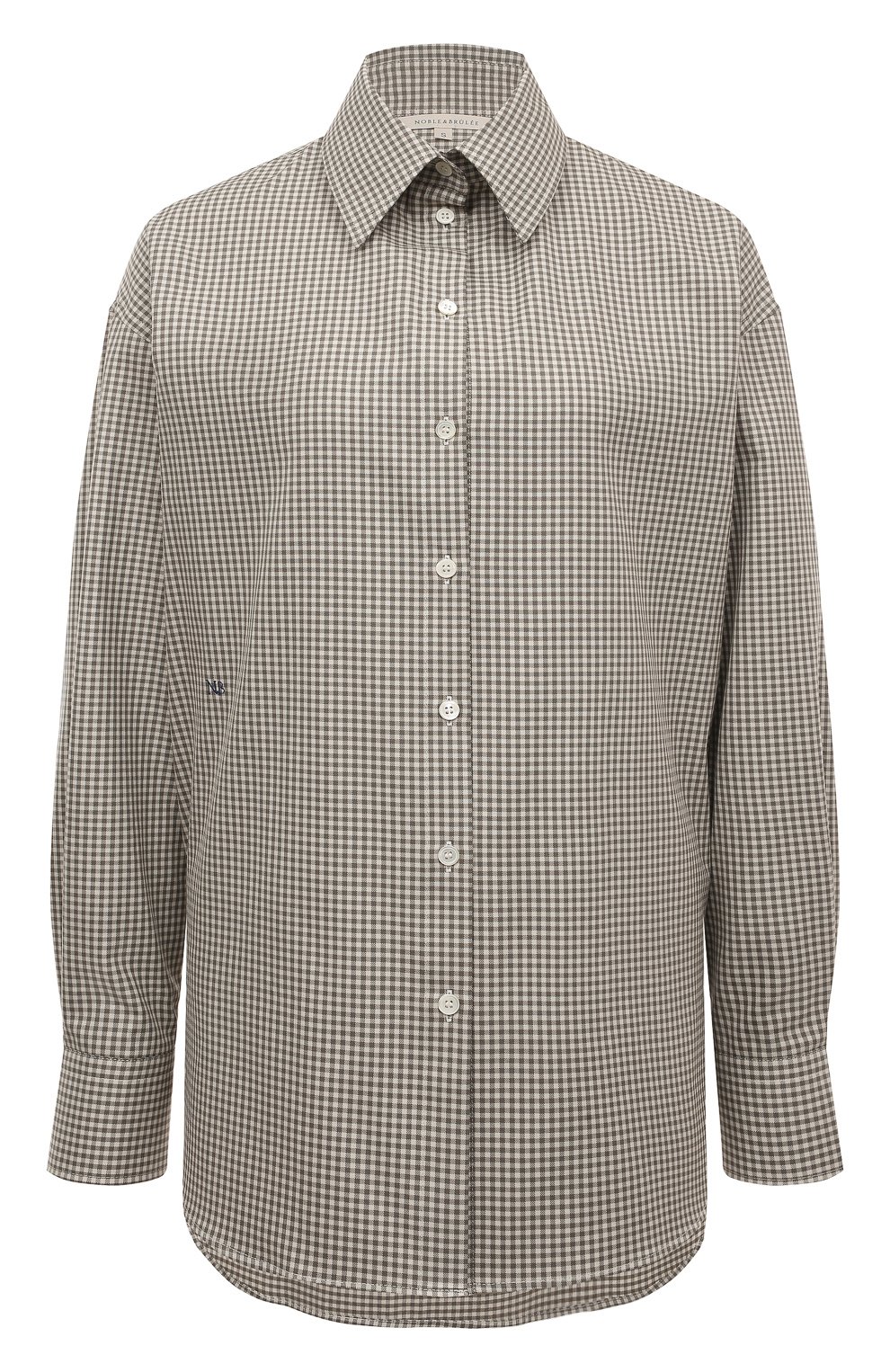 Хлопковая рубашка NOBLE&BRULEE, арт. NB001NB/150822/13, фото 1