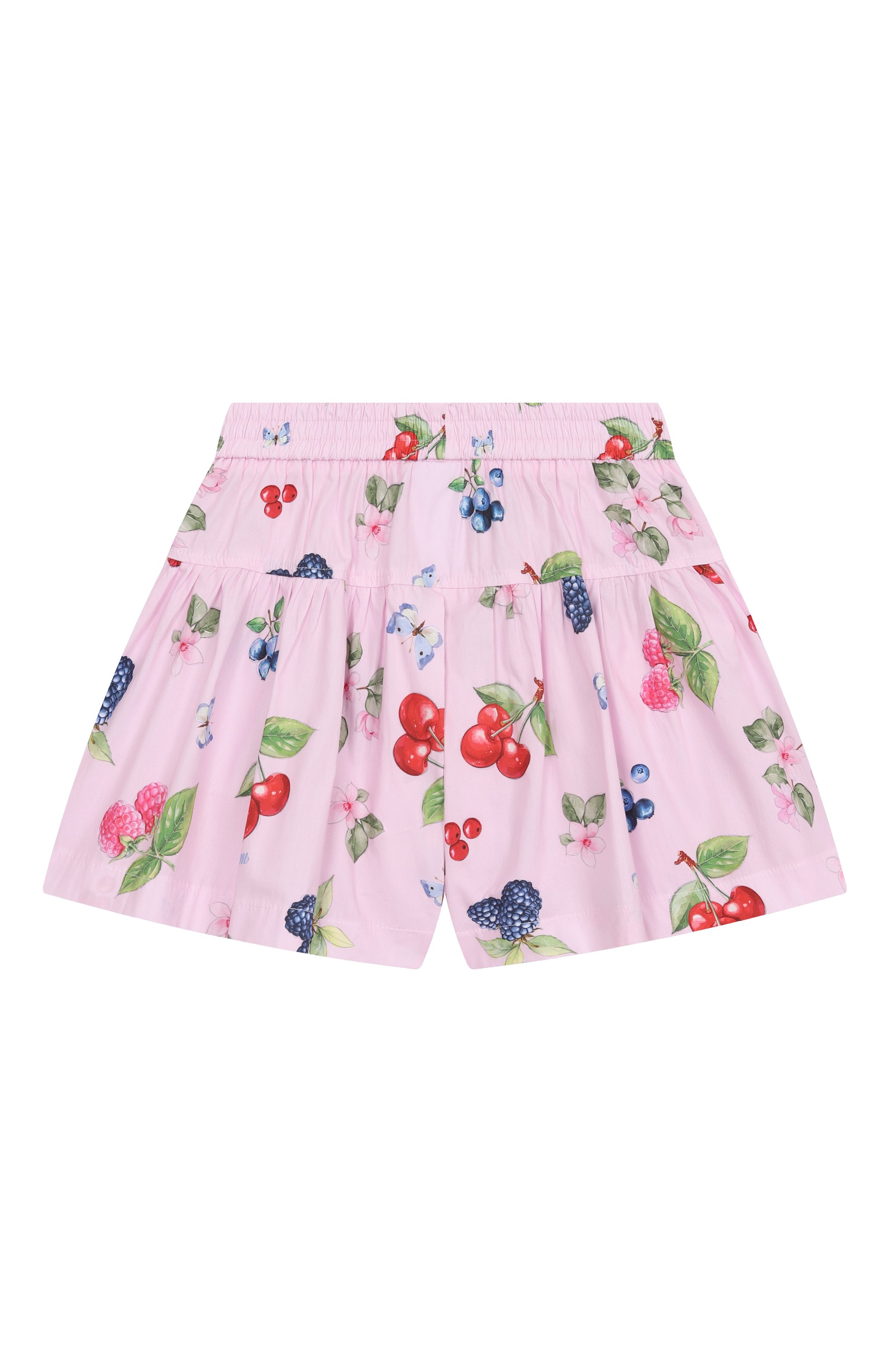 Хлопковые шорты MONNALISA, арт. 11E419, фото 2