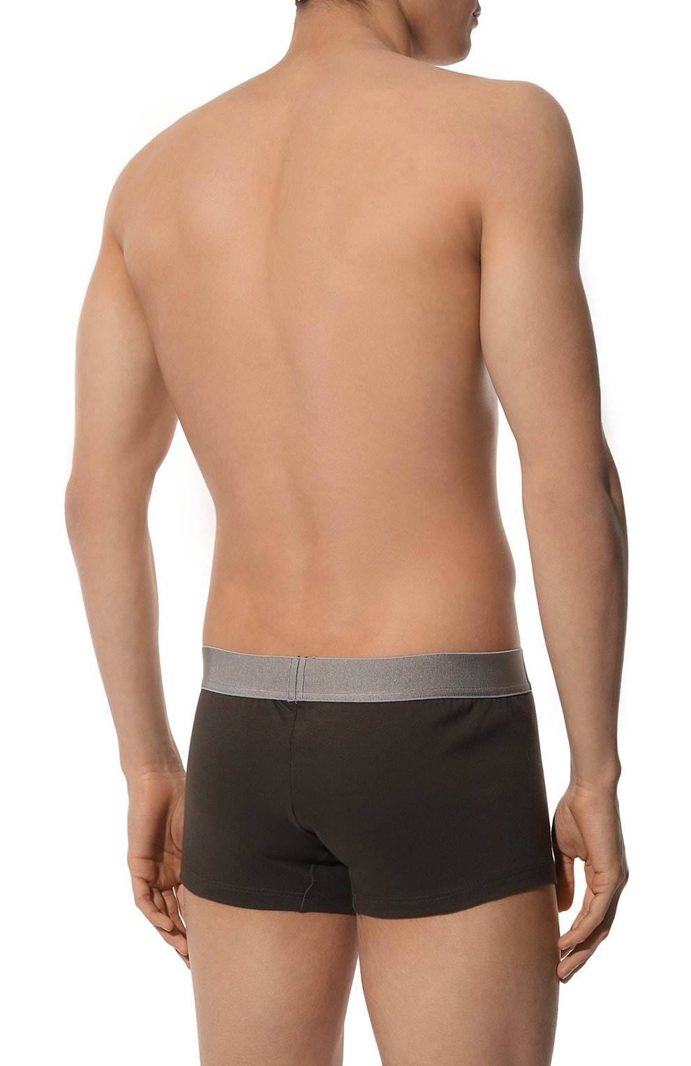 Хлопковые боксеры DSQUARED2 хаки цвета по цене 10450 руб., арт. D9LC54770, фото 3 Хлопковые боксеры DSQUARED2, арт. D9LC54770, фото 3