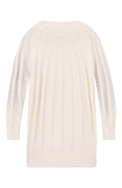 Платье из хлопка и кашемира ERMANNO SCERVINO, арт. SFAB083C, фото 2