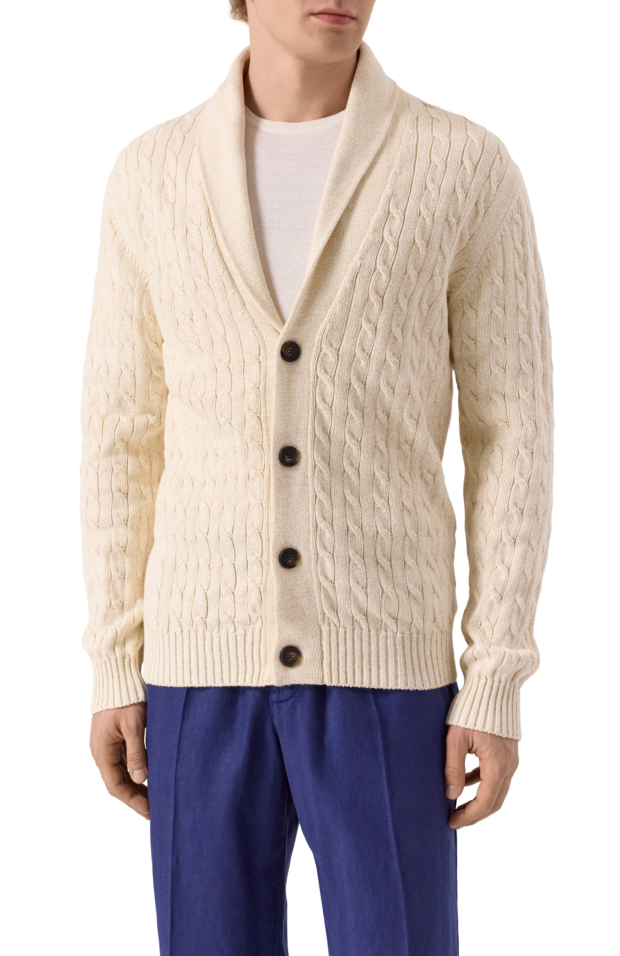 Хлопковый кардиган KITON, арт. UMK067001, фото 3