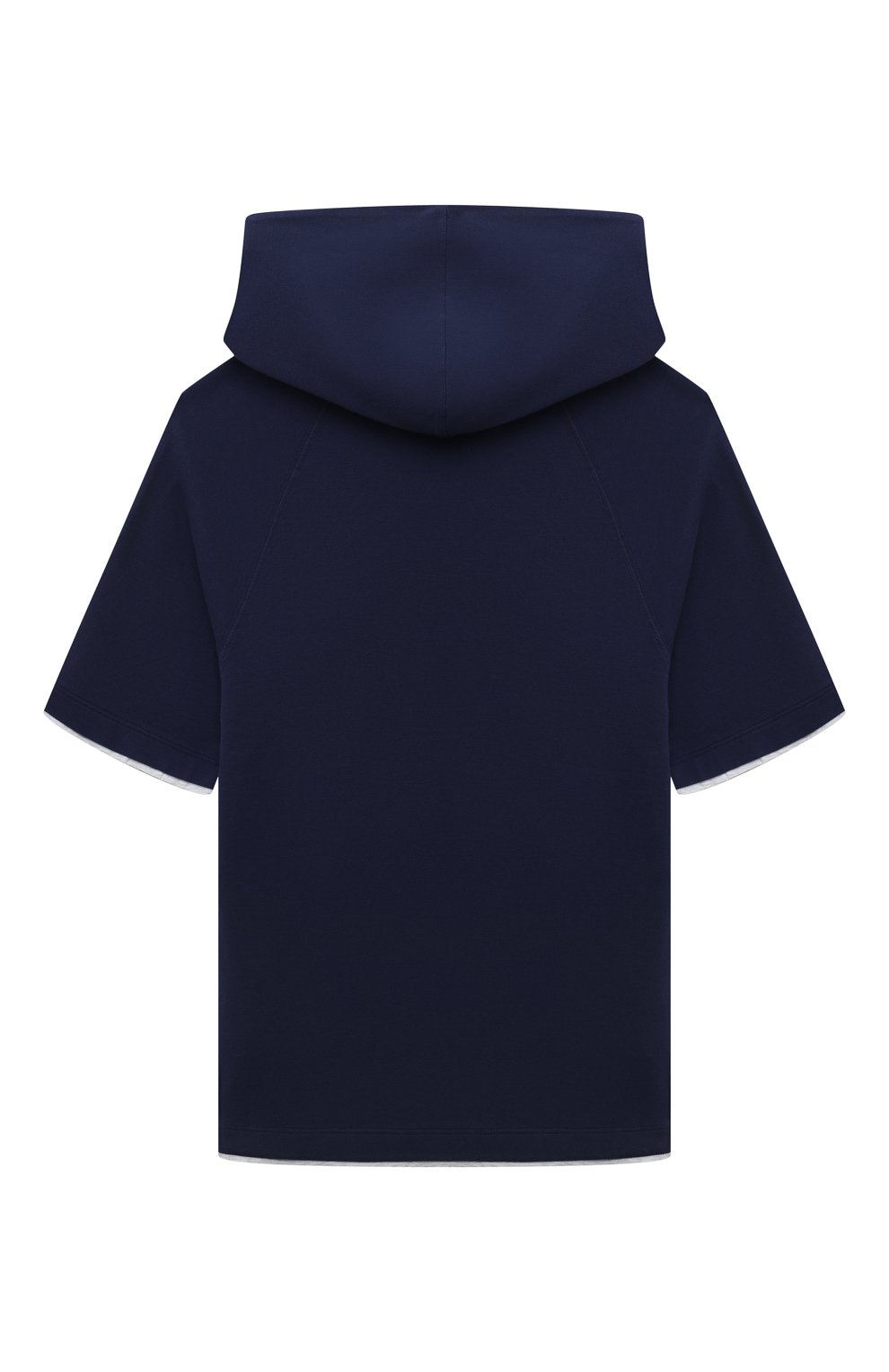 Хлопковая футболка BRUNELLO CUCINELLI, арт. BE854E169C, фото 2