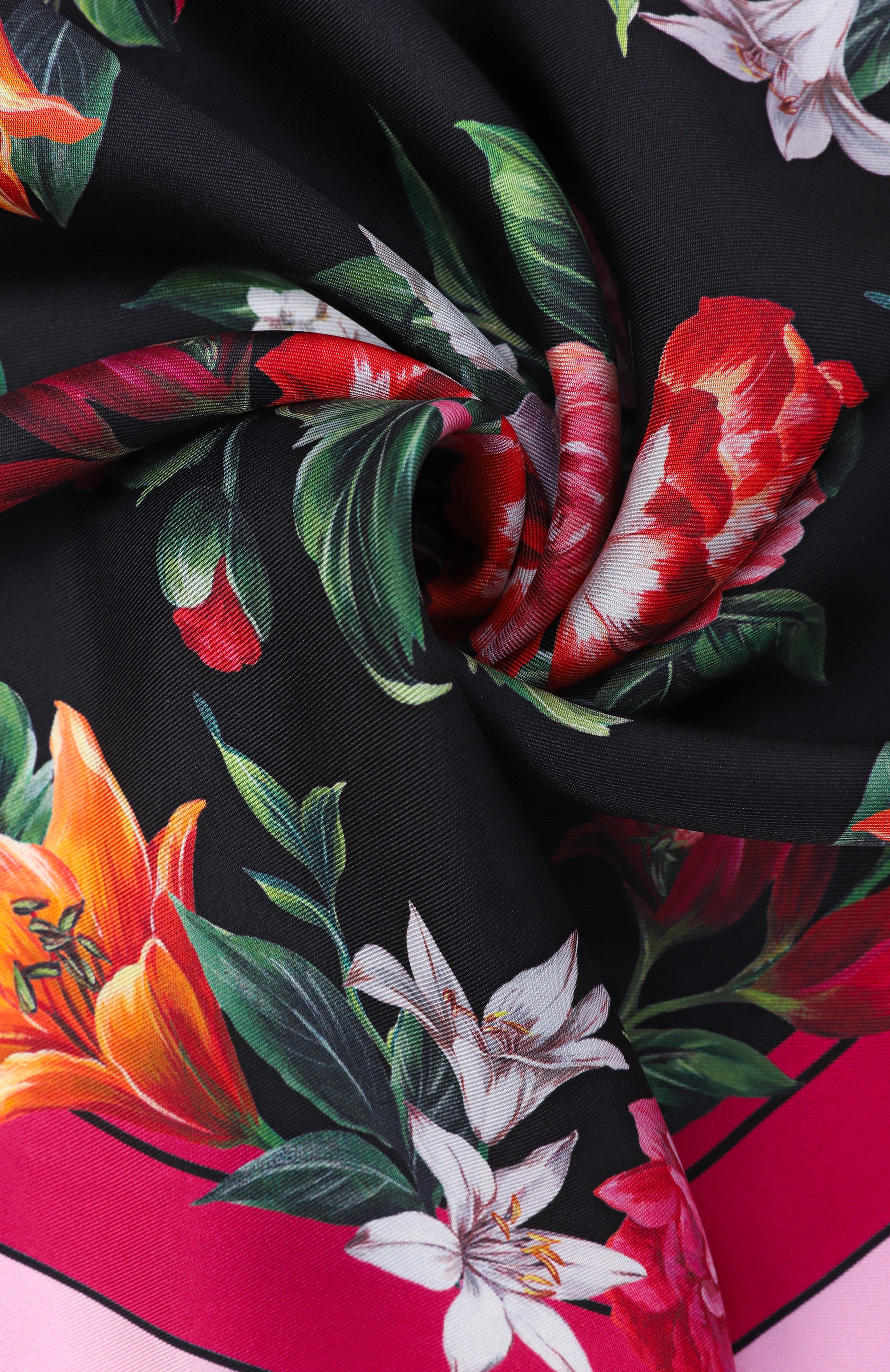 Шелковый платок DOLCE & GABBANA, арт. FN093R/GDC7A, фото 4