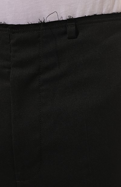 Брюки MM6 черного цвета по цене 58950 руб., арт. SH2KA0014/M35227, фото 5 Брюки MM6, арт. SH2KA0014/M35227, фото 5
