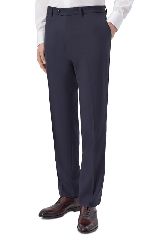 Шерстяные брюки Berwich SC/1 Синий  SC/1 Фото 3