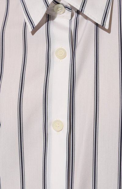Рубашка DRIES VAN NOTEN белого цвета по цене 59950 руб., арт. 222-030793-5344, фото 5 Рубашка DRIES VAN NOTEN, арт. 222-030793-5344, фото 5