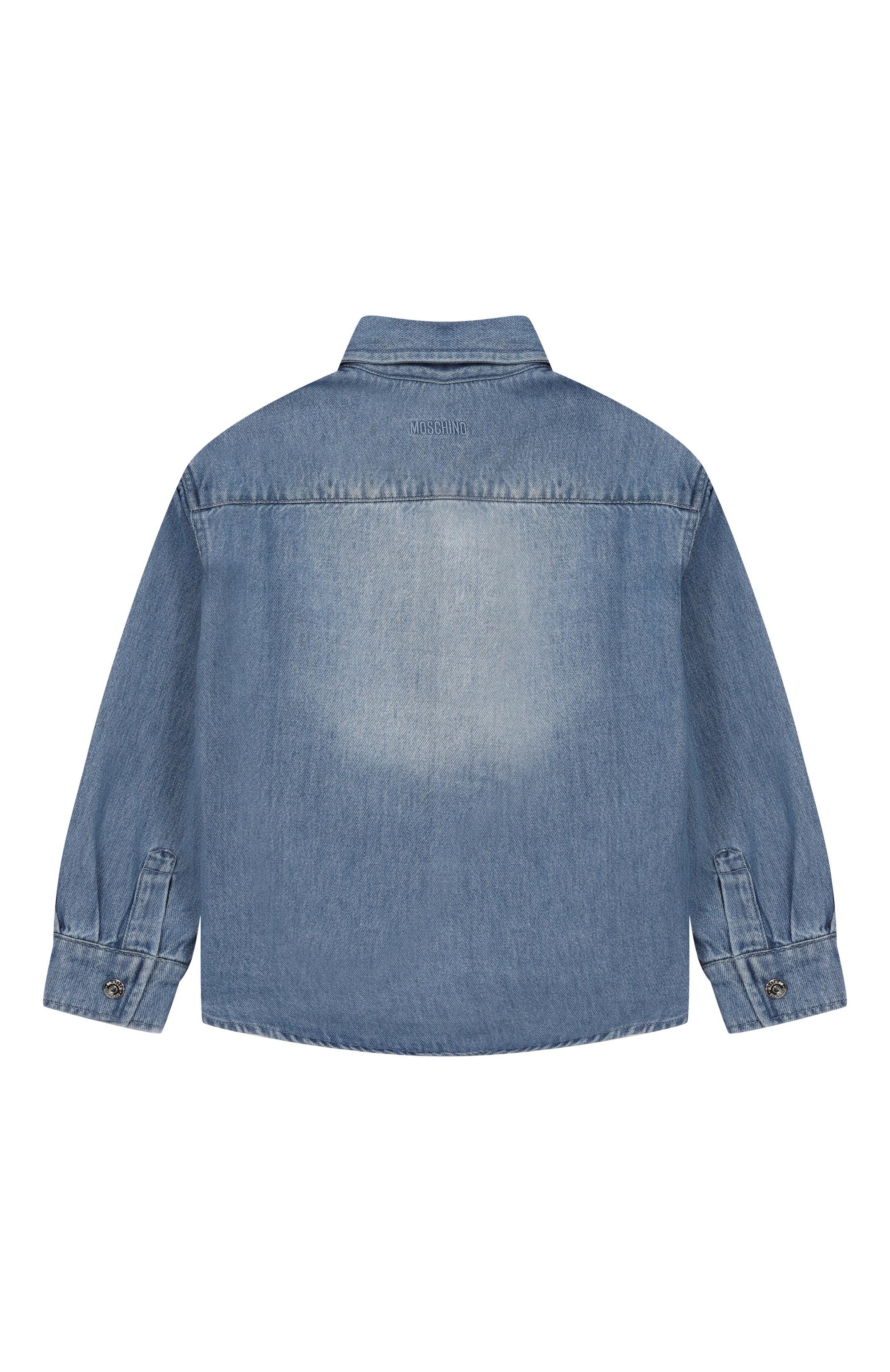 Джинсовая рубашка MOSCHINO, арт. HDC02E/L0E47_001, фото 2