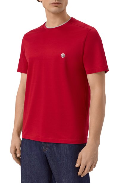 Хлопковая футболка STEFANO RICCI, арт. MNH6105000/TE0001, фото 3