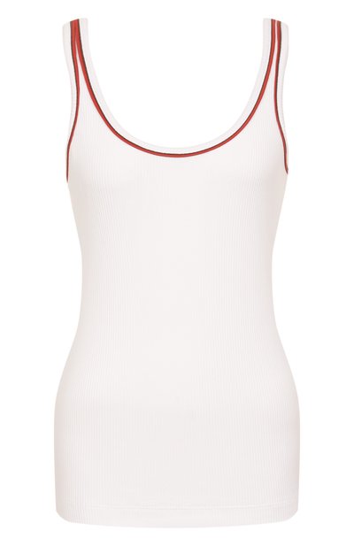 Хлопковая майка BRUNELLO CUCINELLI, арт. MG902FP320, фото 1