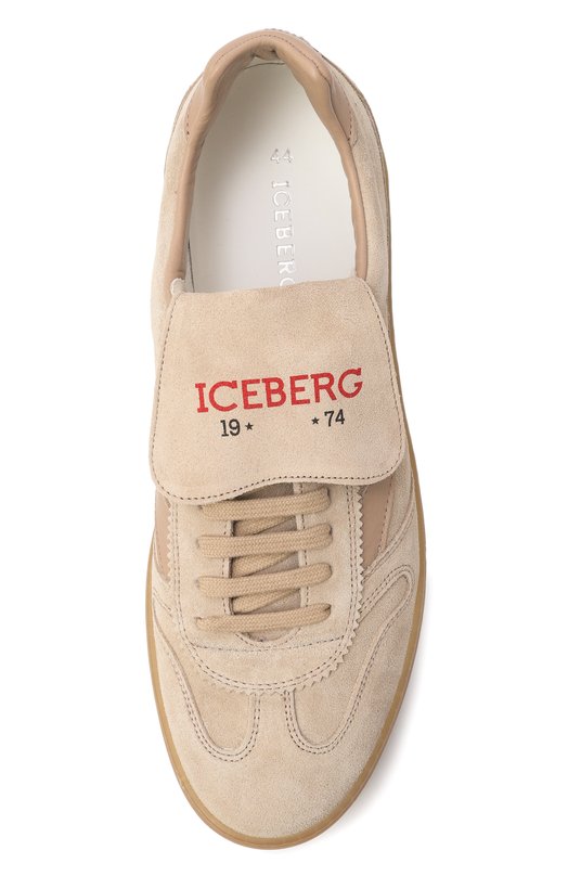 Замшевые кеды Iceberg IU1809A Бежевый  IU1809A Фото 5