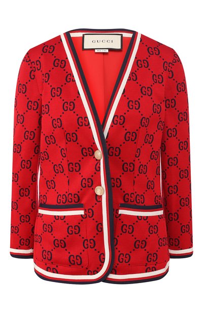 Женский хлопковый кардиган GUCCI, арт. 558039/XJAEA