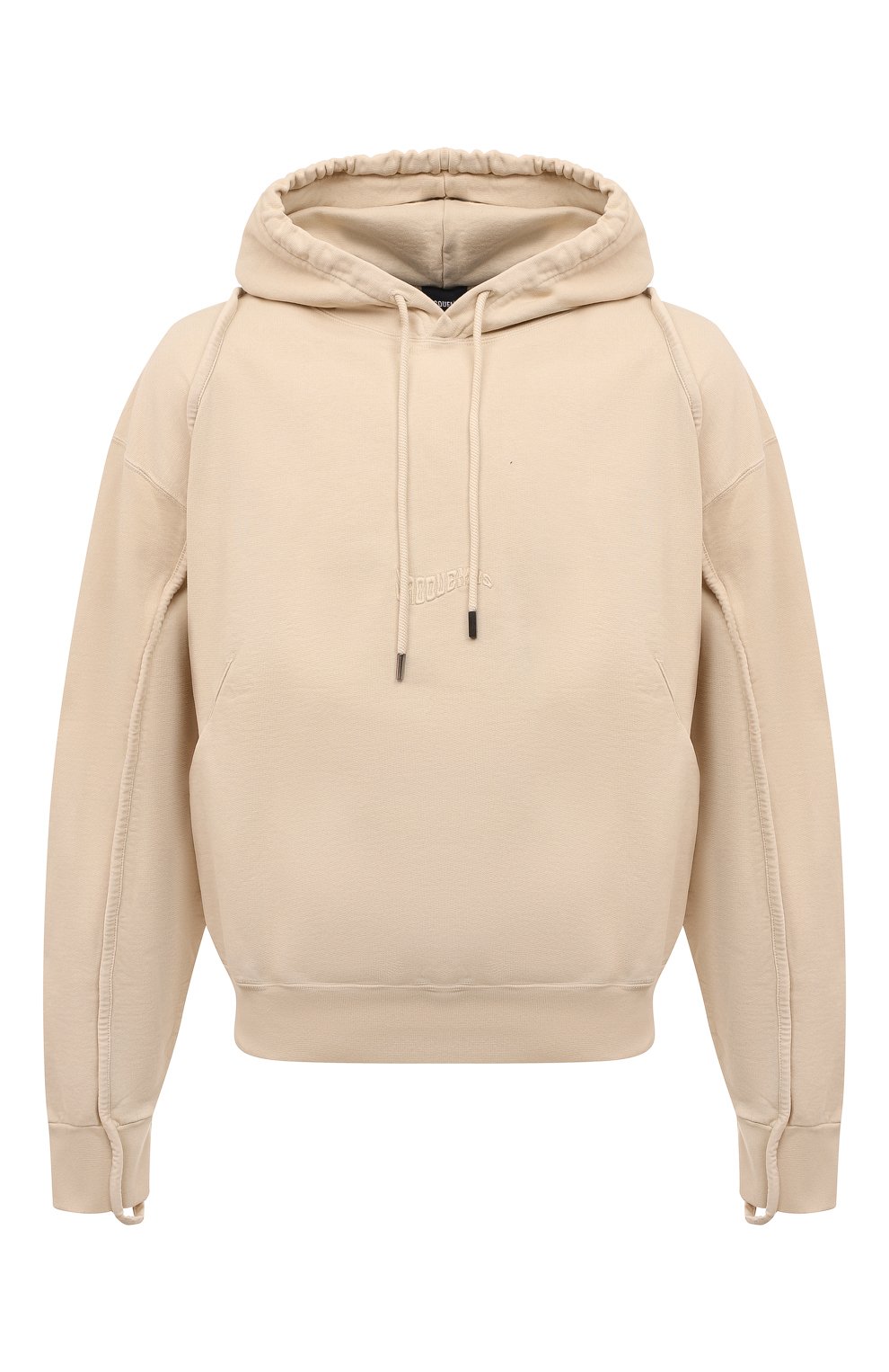 Хлопковое худи JACQUEMUS, арт. 22H226JS053/2087LIGHTBEIGE, фото 1