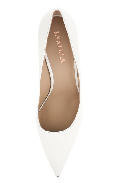 Кожаные туфли LE SILLA белого цвета по цене 69250 руб., арт. 2354N090P1PPMIN, фото 5 Кожаные туфли LE SILLA, арт. 2354N090P1PPMIN, фото 5