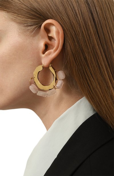 Серьги JIL SANDER, арт. J11VG0041 J12024/QUARTZ, фото 2
