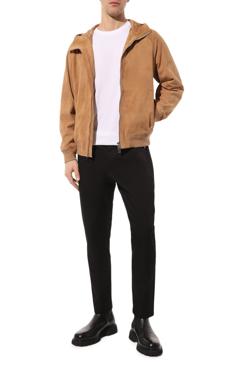 Замшевый бомбер BOSS, арт. 50505407, фото 2