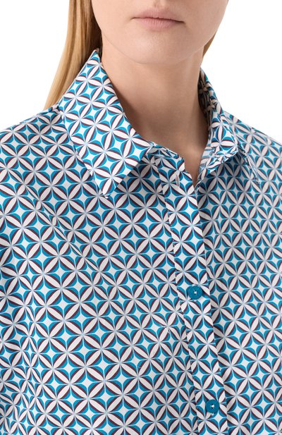 Хлопковая рубашка MAX MARA, арт. BCHCREA 261611101, фото 5