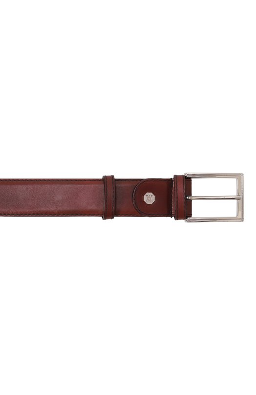 Кожаный ремень Artioli 1205/35/BUFFERED CALF Бордовый  1205/35/BUFFERED CALF Фото 4