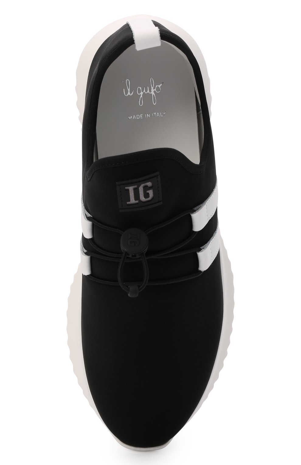 Кроссовки IL GUFO черного цвета по цене 23000 руб., арт. G841/CARLIT0 SP0RT/P/35-42, фото 4 Кроссовки IL GUFO, арт. G841/CARLIT0 SP0RT/P/35-42, фото 4