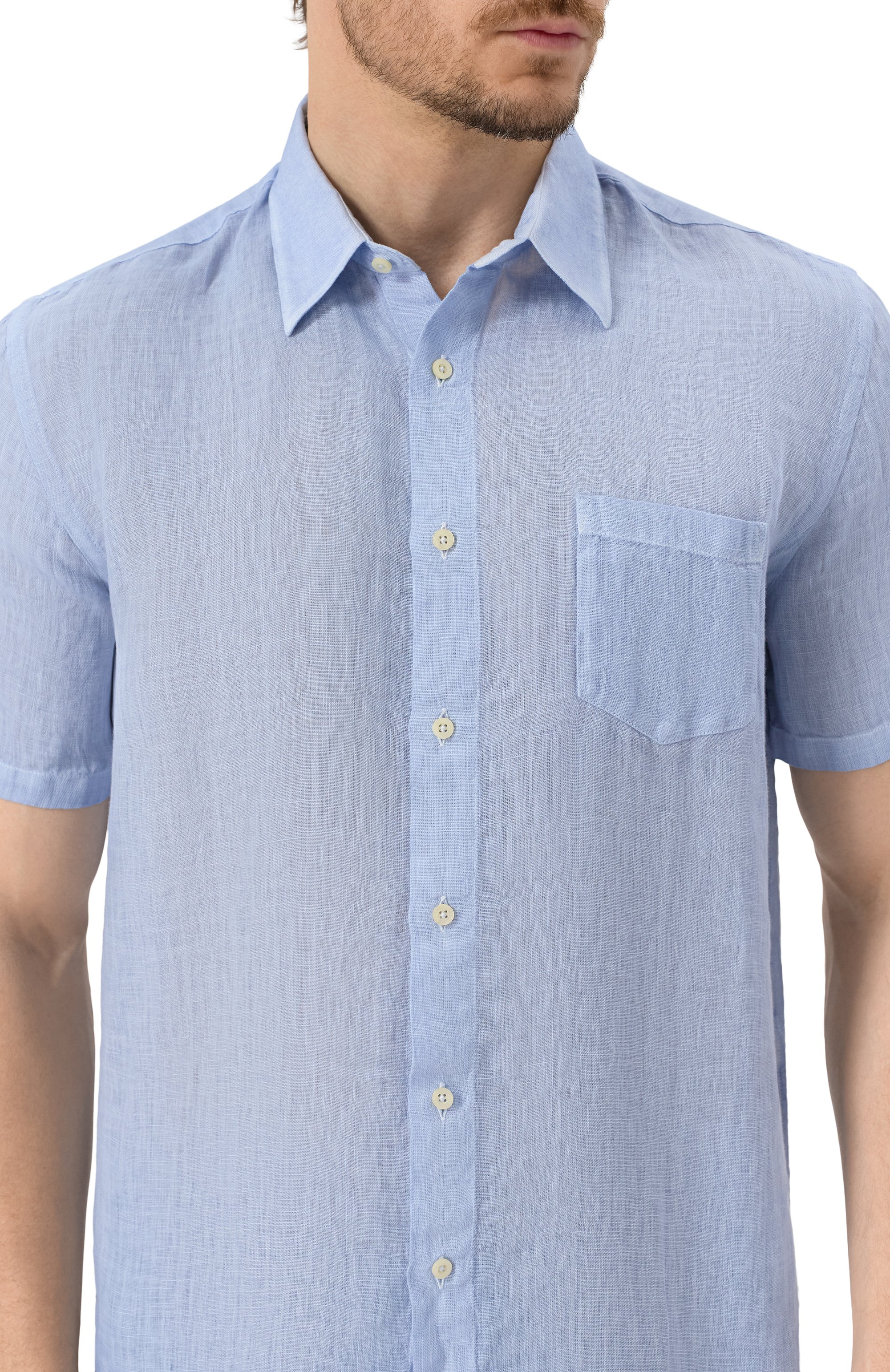 Льняная рубашка 120% LINO, арт. 32ALIM1368/0115/S00, фото 5