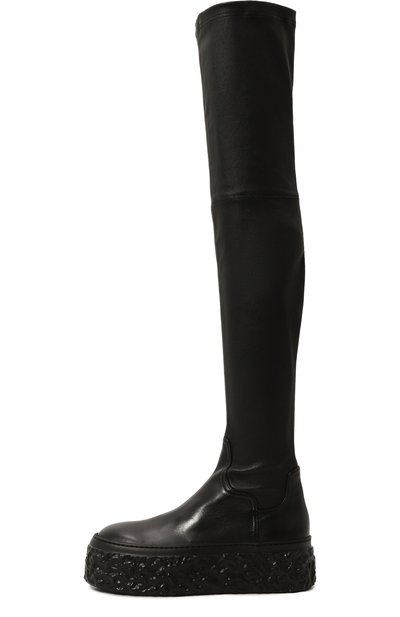 Кожаные ботфорты magma AGL, арт. D776502PGK06891013, фото 4