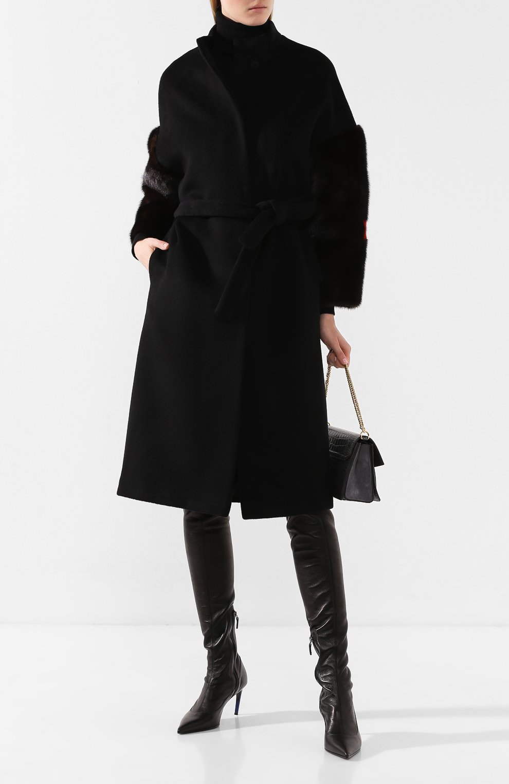 Пальто из смеси шерсти и кашемира AVA ADORE, арт. VILNIUS/40 AA FW19, фото 2