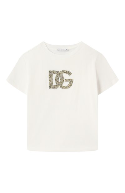 Хлопковая футболка DOLCE & GABBANA, арт. L5JT0X/G700X/2-6