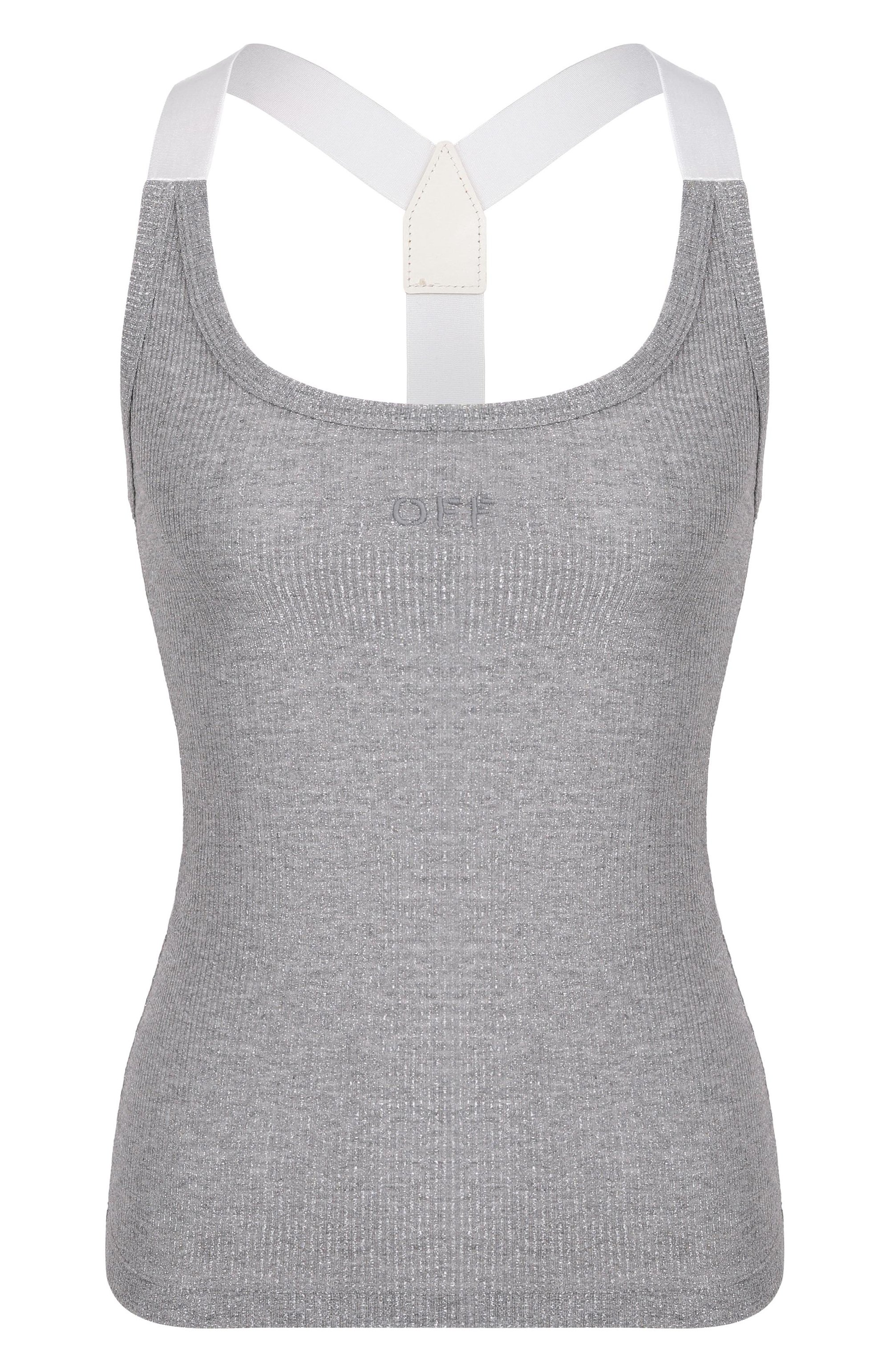 Майка из вискозы OFF-WHITE, арт. 0WAD25SS25JER0027272, фото 1