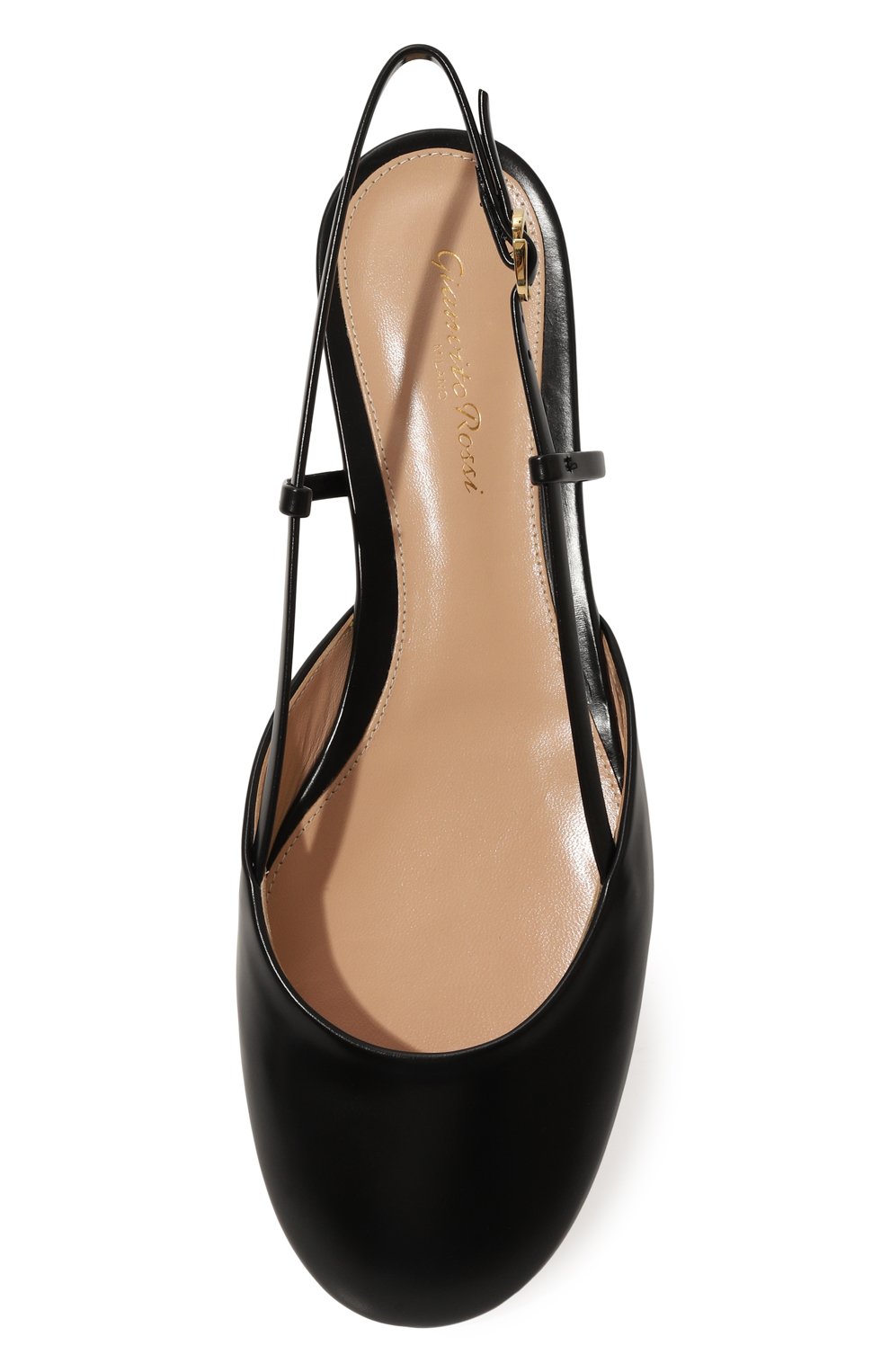 Кожаные балетки GIANVITO ROSSI, арт. G95475.05RIC.T0KNER0, фото 6