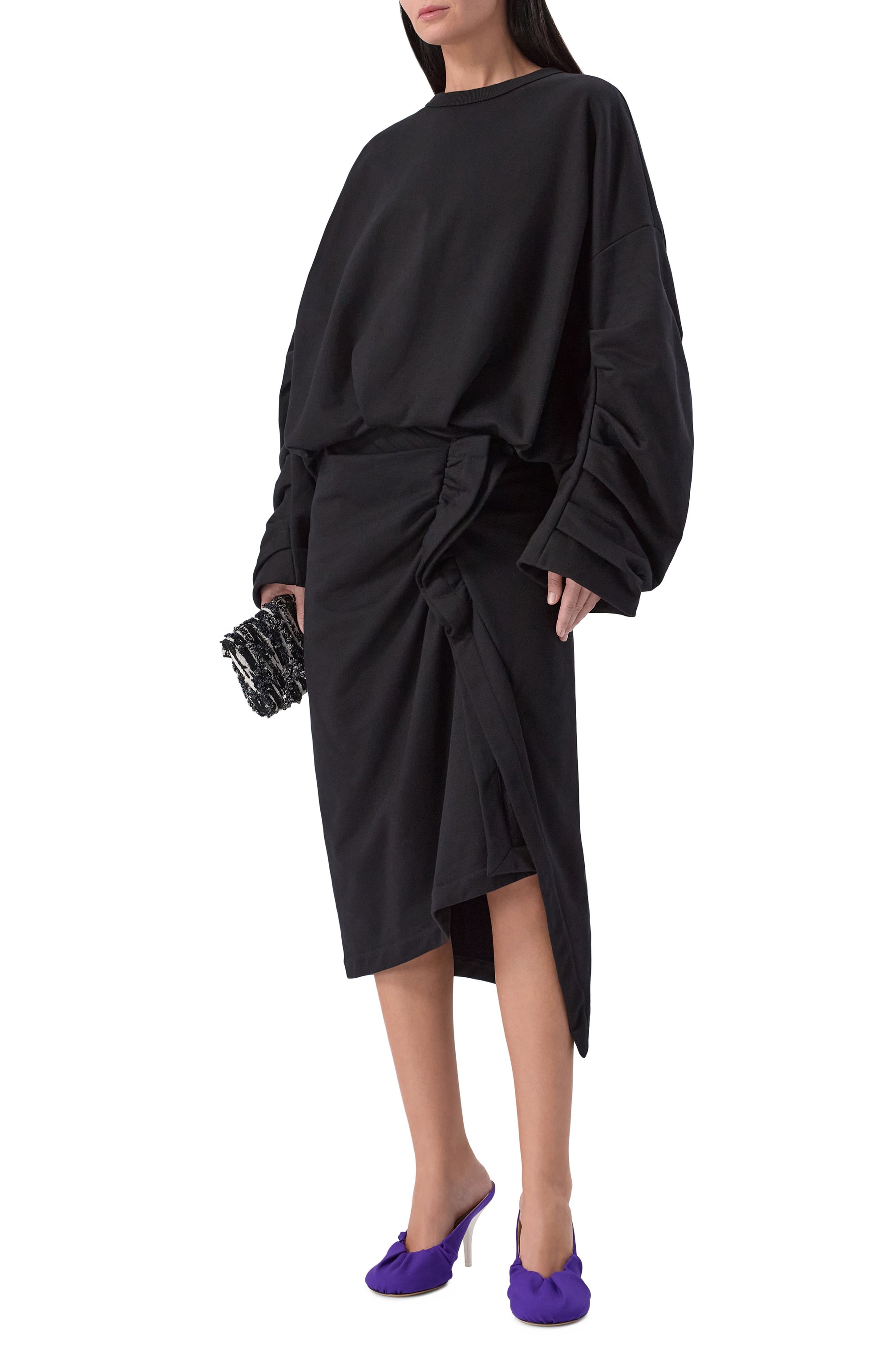 Хлопковый свитшот DRIES VAN NOTEN, арт. 131109/3611, фото 2