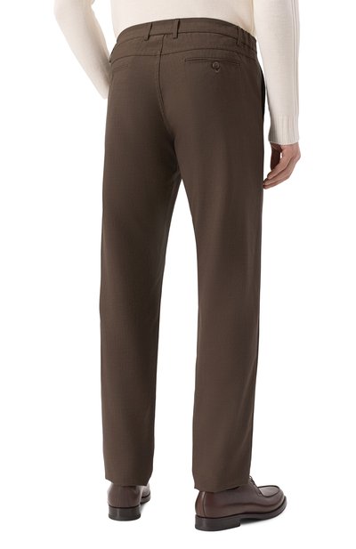 Шерстяные брюки CANALI, арт. V1659/AR05087, фото 4