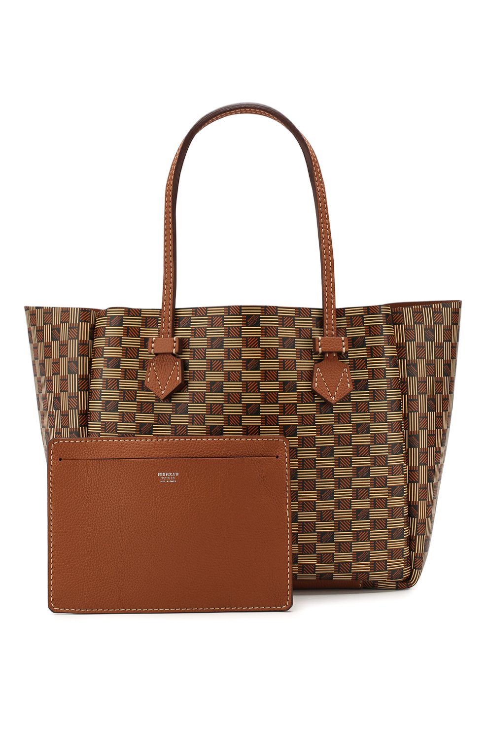 Двусторонняя кожаная сумка MOREAU, арт. SVINMDIITTTRSTB, фото 5